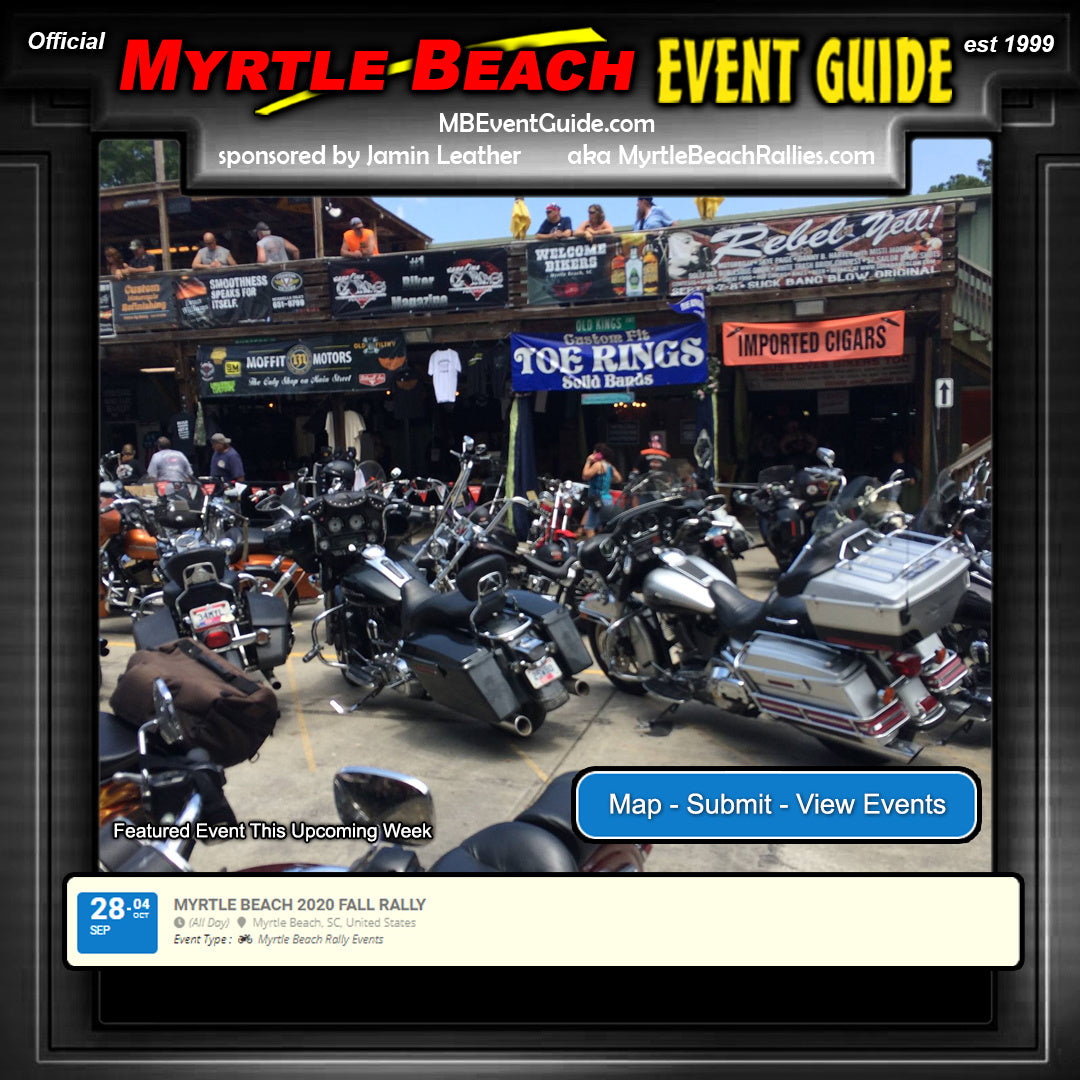 Featured Event! - Myrtle Beach 2020 Fall Rally!! – Jamin Leather®