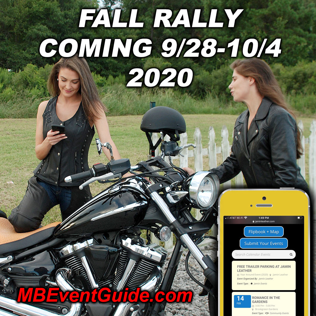 Fall Rally Focus Fall Rally Coming 9/28 - 10/4 !! Save The Date!! – Jamin Leather®