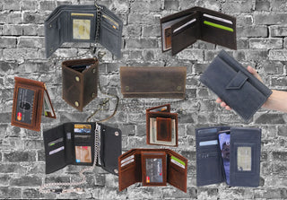 MEN'S LEATHER WALLETS 