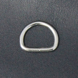 200 pcs 20mm Nickel Plate Bulk D-Rings #ZD8185S