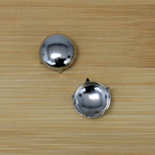 500 pcs Nickel Plated 1/2’’ Round Studs #ZSTUD050S