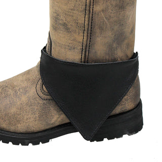 Hidden Zip Pocket Leather Boot Scarf / Arm Band #AB13070ZK
