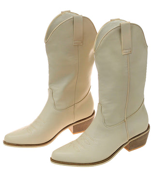 Classic Cream Cowgirl Boots #BLC01C-MAYTERR