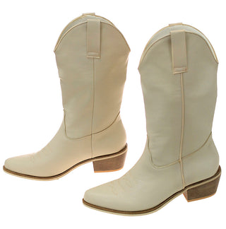 Classic Cream Cowgirl Boots #BLC01C-MAYTERR