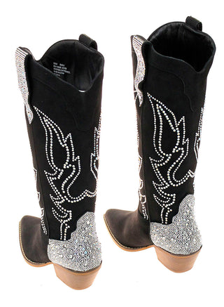 Crystal Studded Butterfly Tall Cowgirl Boots #BL10SSK-GYPSY