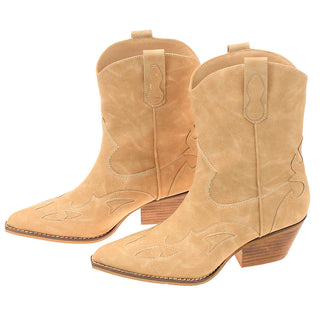 Brown on Brown Short Cowgirl Boots #BLC10T-SANYA
