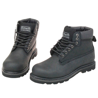 Men's 6" Black Sedagatti Insulated Water Resistant Riding/Work Boots #BM6180K