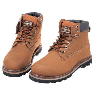 Men's 6" Brown Sedagatti Insulated Water Resistant Riding/Work Boots #BM6181N