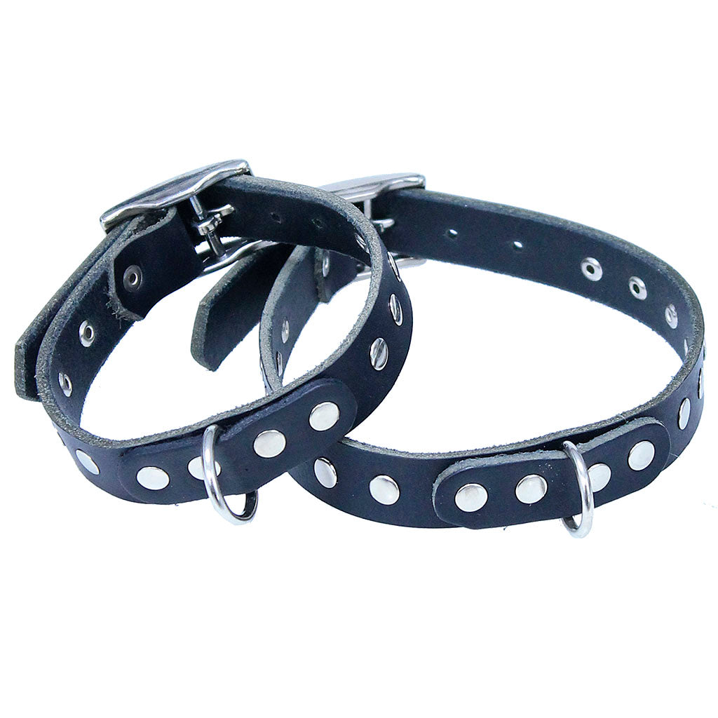 Studded Leather Dog Collar #DC24010RK