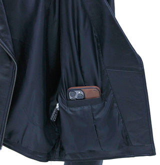 Women's Super Soft Lambskin Motorcycle Jacket #L15070K