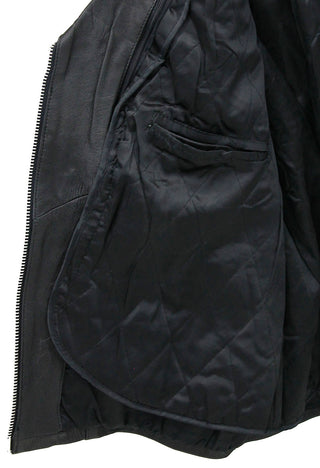 Ladies 3/4 Length Belted MC Jacket - Special #L8251K (S-L)