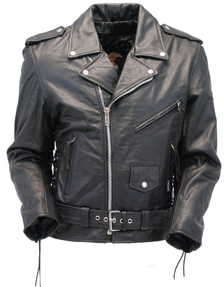 Black Leather Replacement Belt for Your Motorcycle Jacket #BTX150JKT