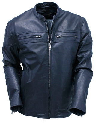 Men's Vented Side Zip Scooter Jacket #M2692GZK