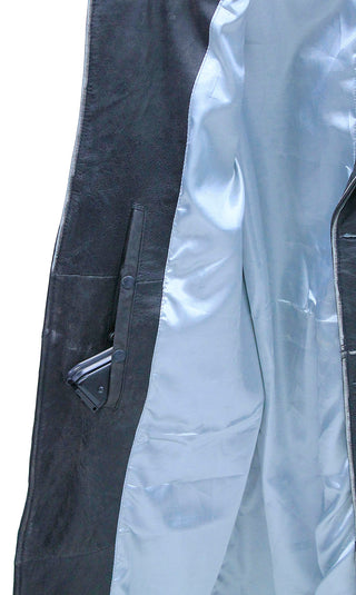 Vintage Cowhide Jamin Leather® Trench Coat #MA2203D