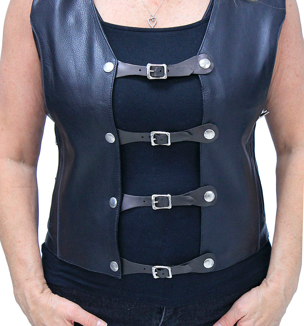Leatherup Biker Vest Extenders Leather Vest Side Panel Extenders Deals