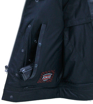 Men's Lowrider Perforated Club Vest with Easy Access Pocket #VM6500VGK