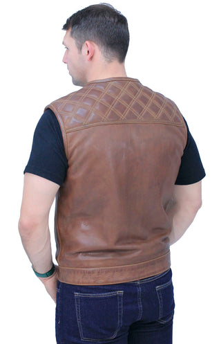 Cognac Club Cut with Easy Access with Quilt Shoulders #VMA6030QZN