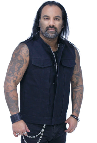 Men's 20oz Heavy Canvas Club Vest w/Easy Access Pocket #VMC6370ZK