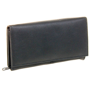 Black Soft Leather Clutch Wallet #WL3100K