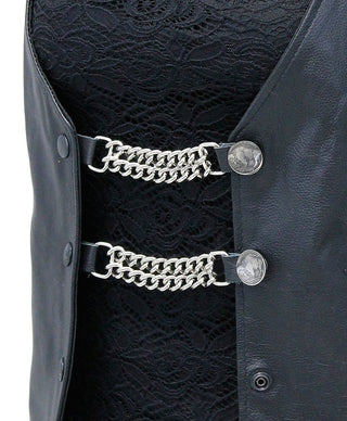 Nickel Head Vest Chains #VC101N