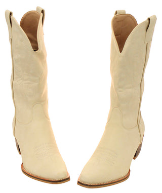 Classic Cream Cowgirl Boots #BLC01C-MAYTERR