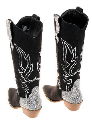 Crystal Studded Butterfly Tall Cowgirl Boots #BLC10SSK-GYPSY