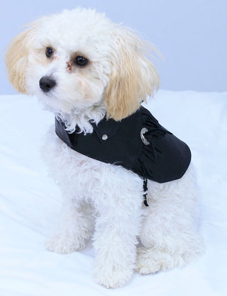 Doggie Fringed Genuine Leather Coat - Handmade in USA #DC2402FCK