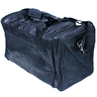 Extra Large Patch Leather Duffel Bag #P1533PK