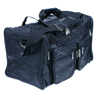 Extra Large Patch Leather Duffel Bag #P1533PK