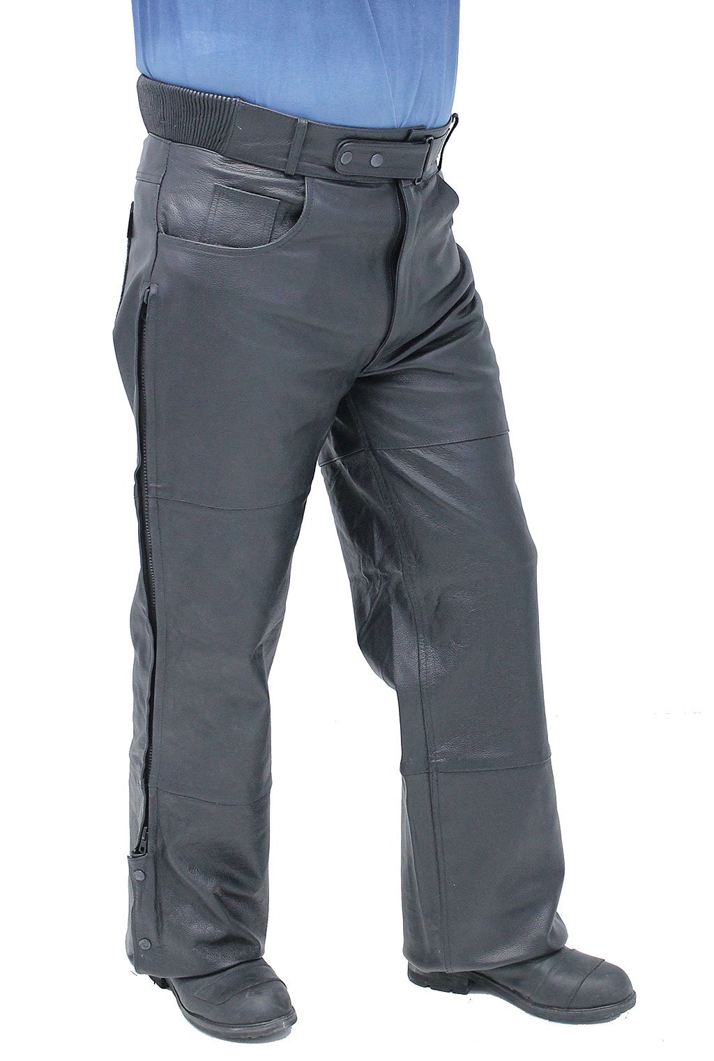 Unisex Premium Leather Motorcycle Overpants #MP506