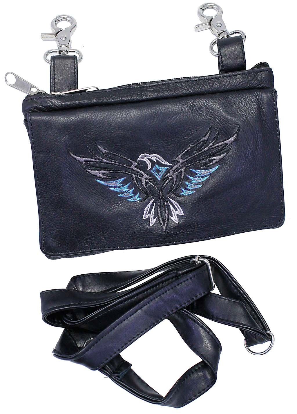 Embroidered Eagle Clip Pouch #PKK216317P