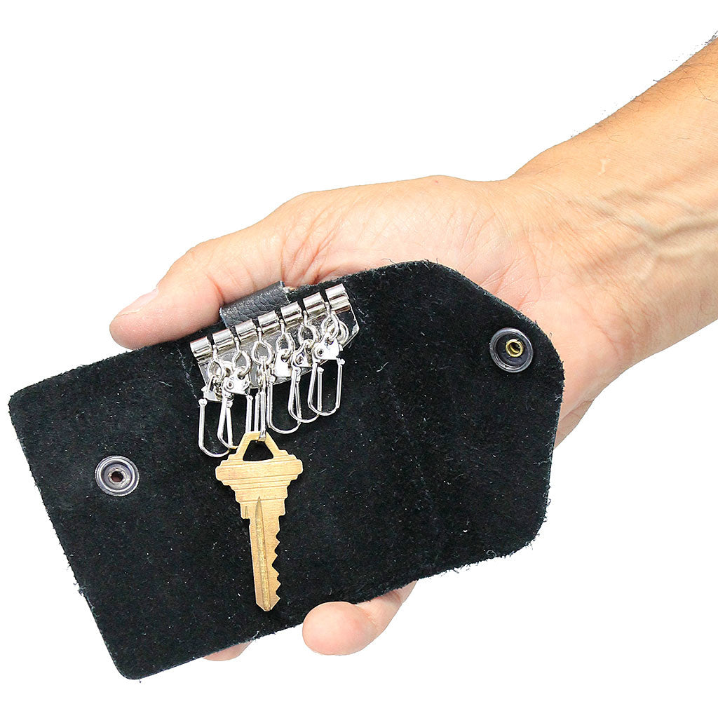 Leather Key Fob Snap Key Case #AC22051DK