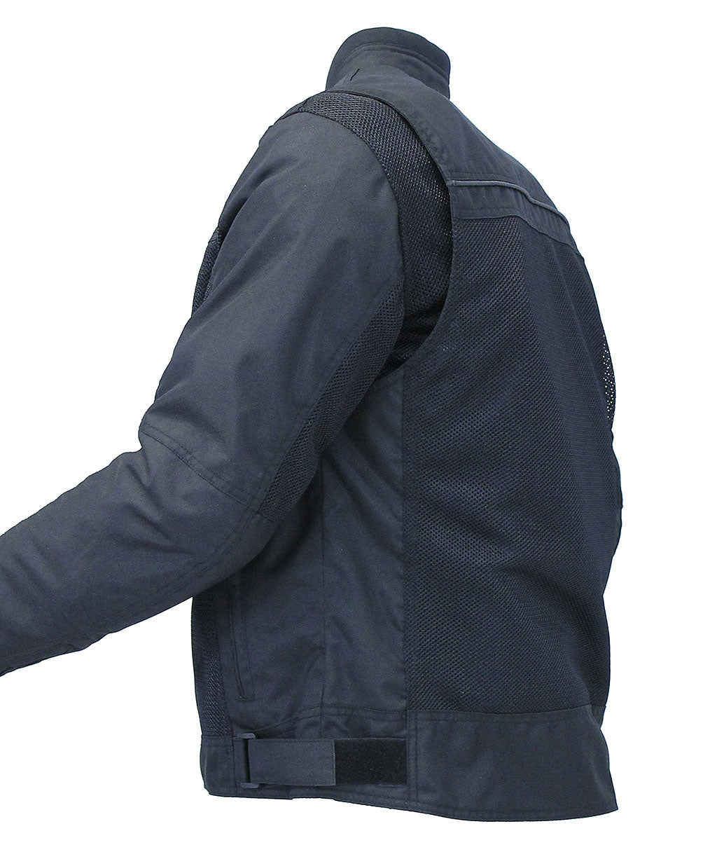 Men's Hot Weather Riding Jacket with Mesh & Armor #MC451ZVGAK