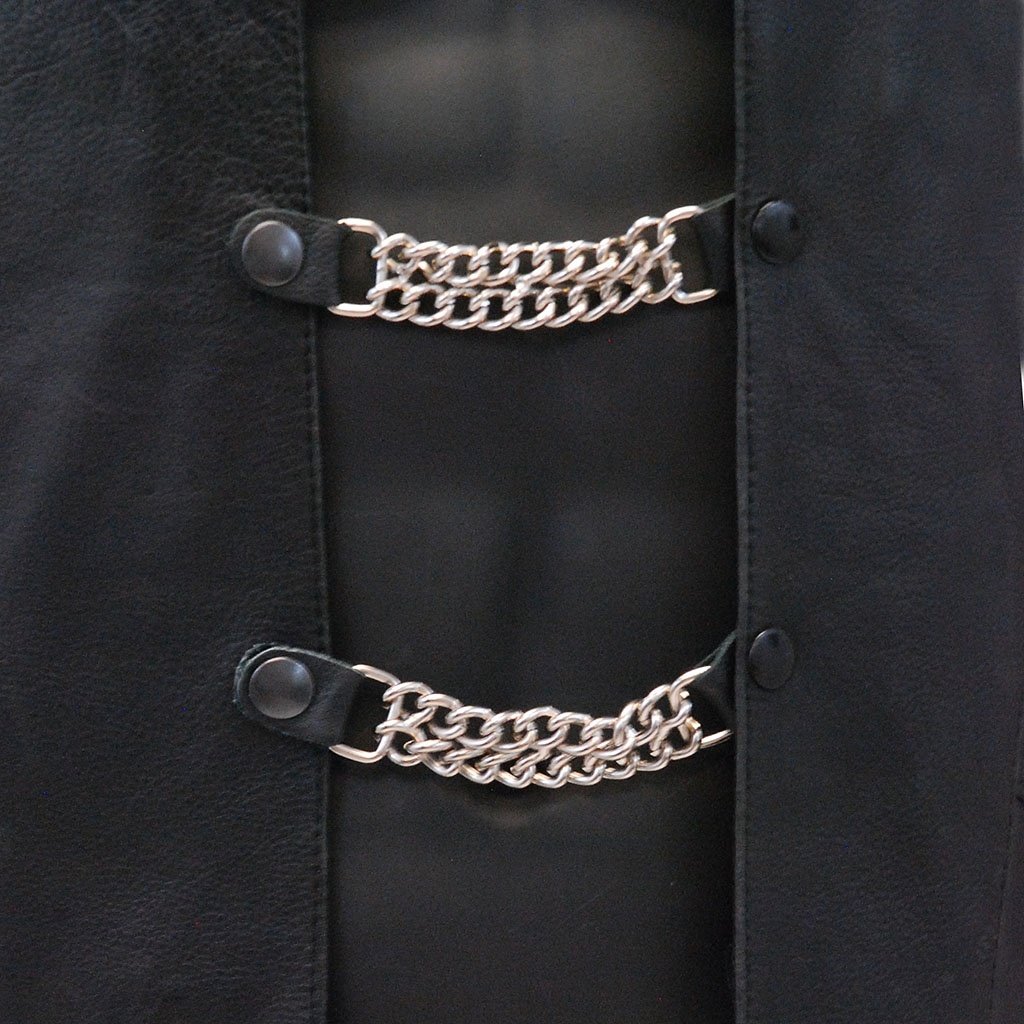 Black Snap Vest Chains #VC2K