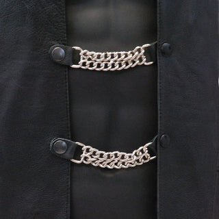 Black Snap Vest Chains #VC2K