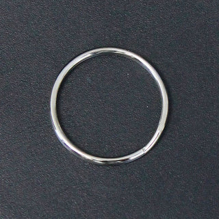 75 pcs 1 1/4'' Split Nickel Silver Key Rings #ZKEY8390S