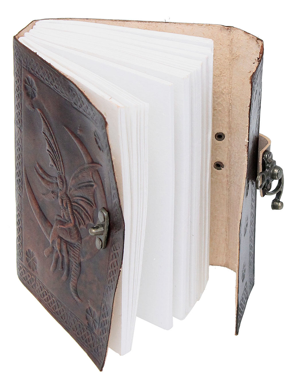 Leather Diary - 5x7 Journal with Fairy #A242567FAR