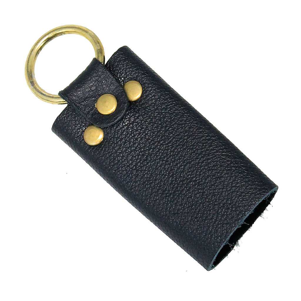 4 Key Leather Key Case with Finger Ring #AC22040GR