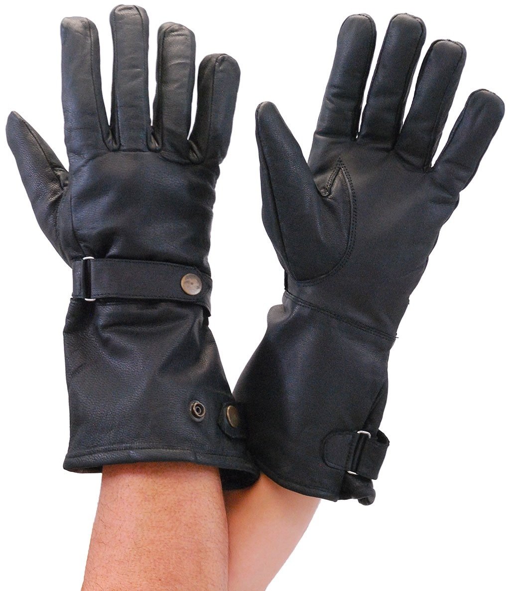 Long Cuff Premium Motorcycle Gloves #G2064NK