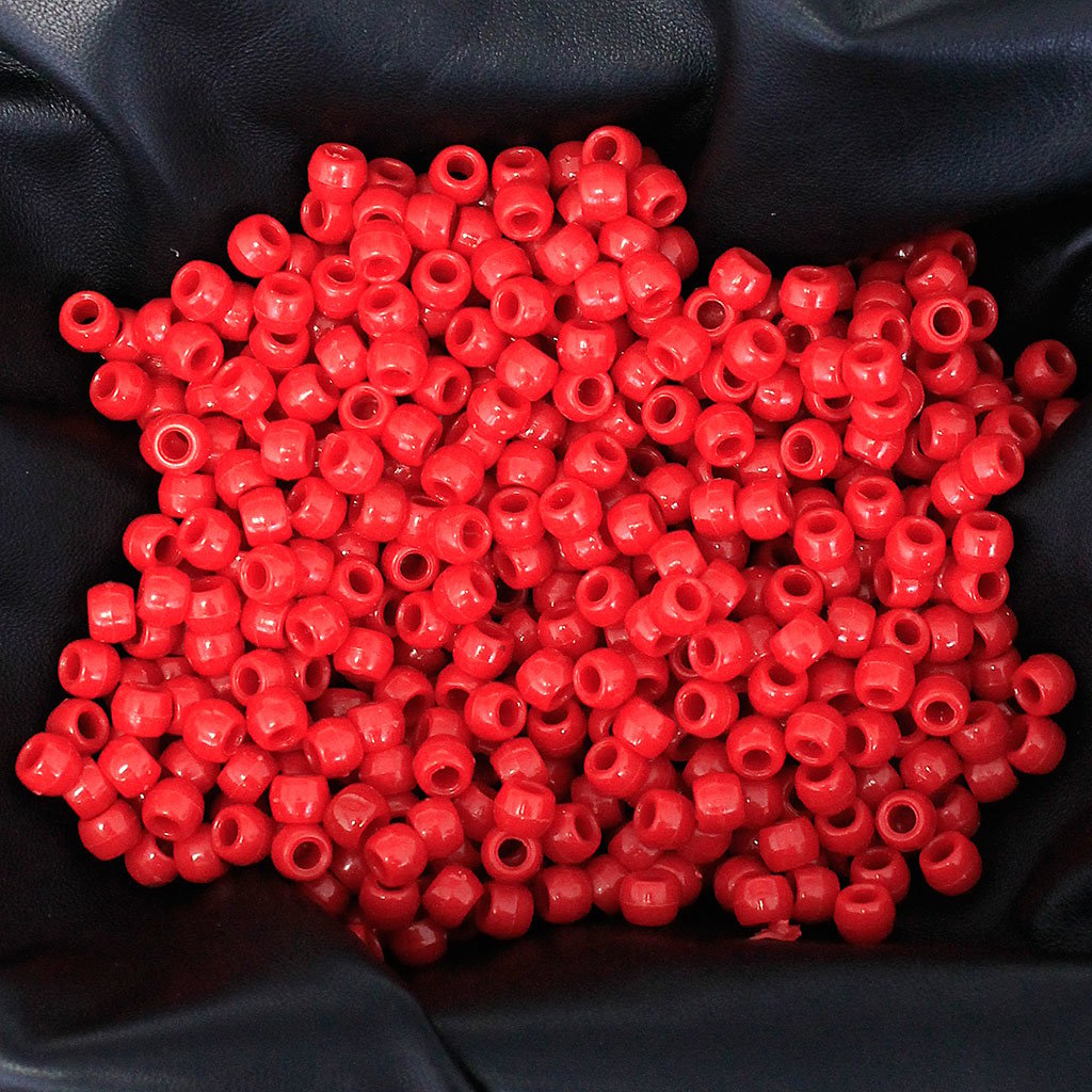 2500 Count Crow / Pony Beads #ZB100