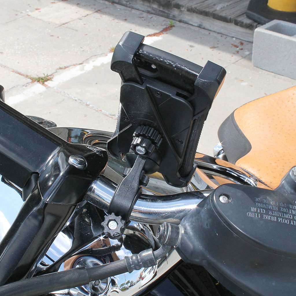 Large Motorcycle Cell Phone Mount #AC0366CELL