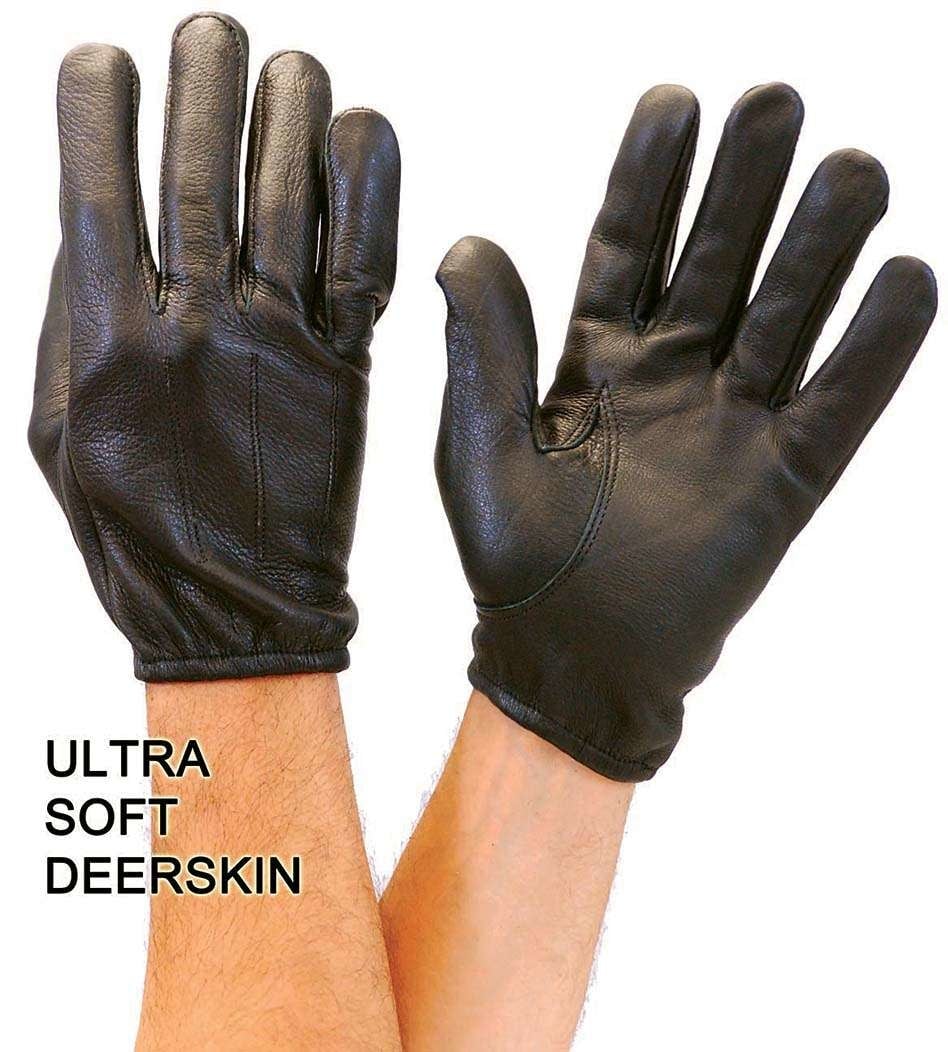 Unlined Premium Deerskin Leather Gloves #G887DEER