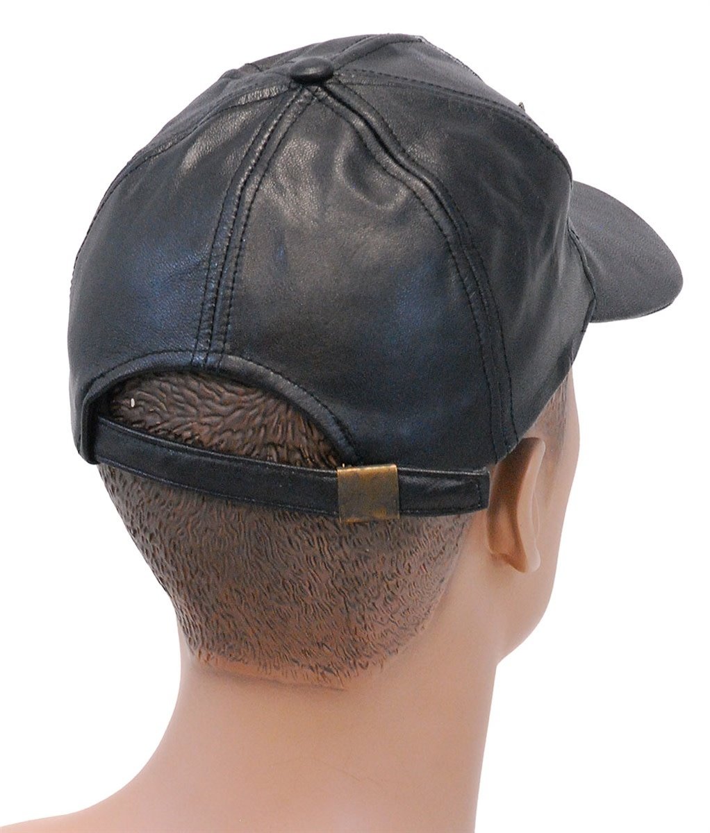 Save The Ta-Ta's Pink Ribbon Leather Baseball Cap #H44TATA