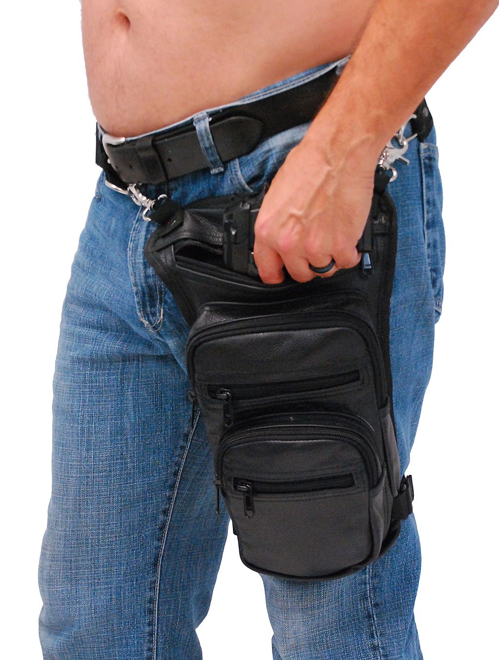 Large 5 Pocket CCW Thigh Bag #TB5851GK