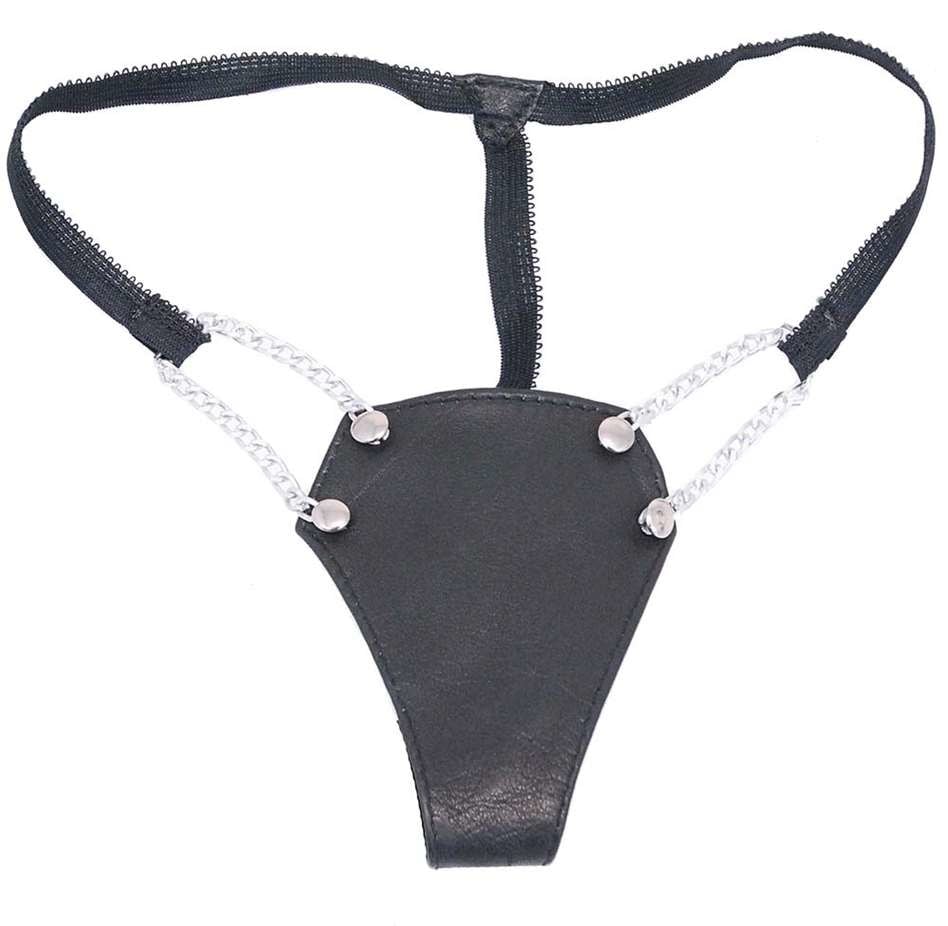 Chain & Leather G String #UG12061CK