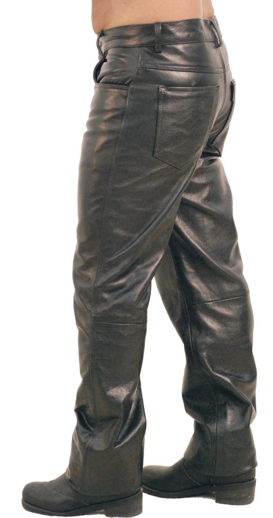 Grade-A Soft Cowhide Leather Pants for Men #MP500