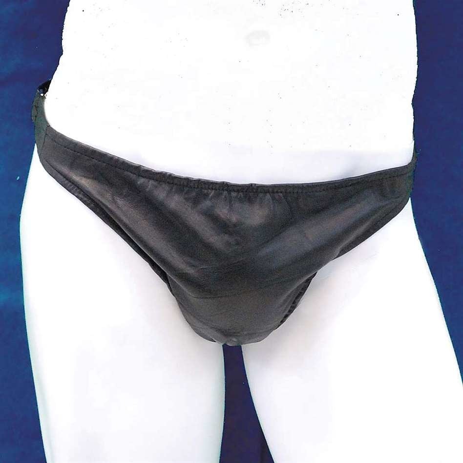 Men's Lambskin Leather G-String #UGM2K