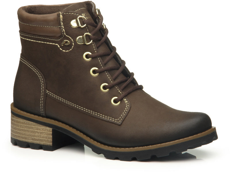 Rustic Brown Lace-Up Ankle Boot #BL140115LN (8.5 only)