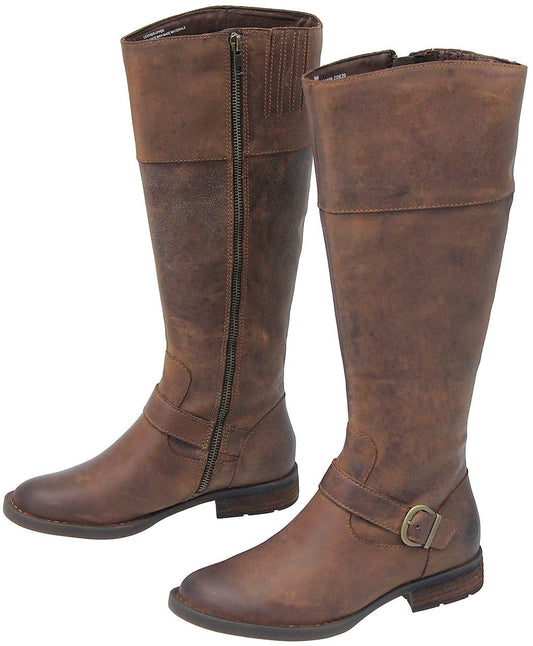 Born 16 in Vintage Brown Equine Zip Boot #BL12406BZN