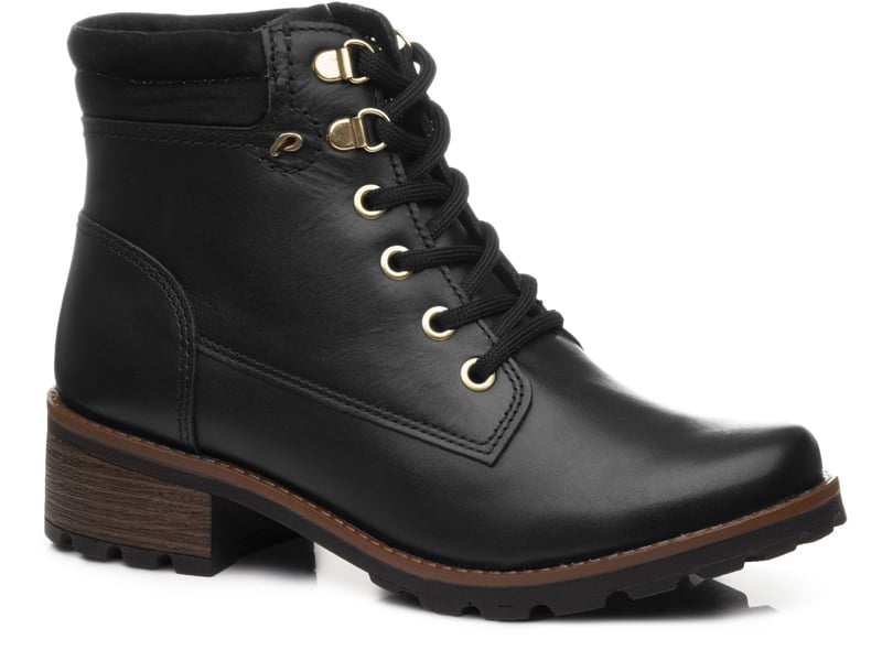 Women's Black Lace-Up 1 Ankle Boot #BL140120LK (9,10 only)